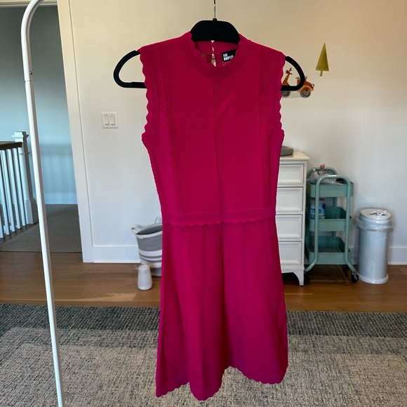 Kooples Pink Knit Dress - EUC - Picture 4 of 8